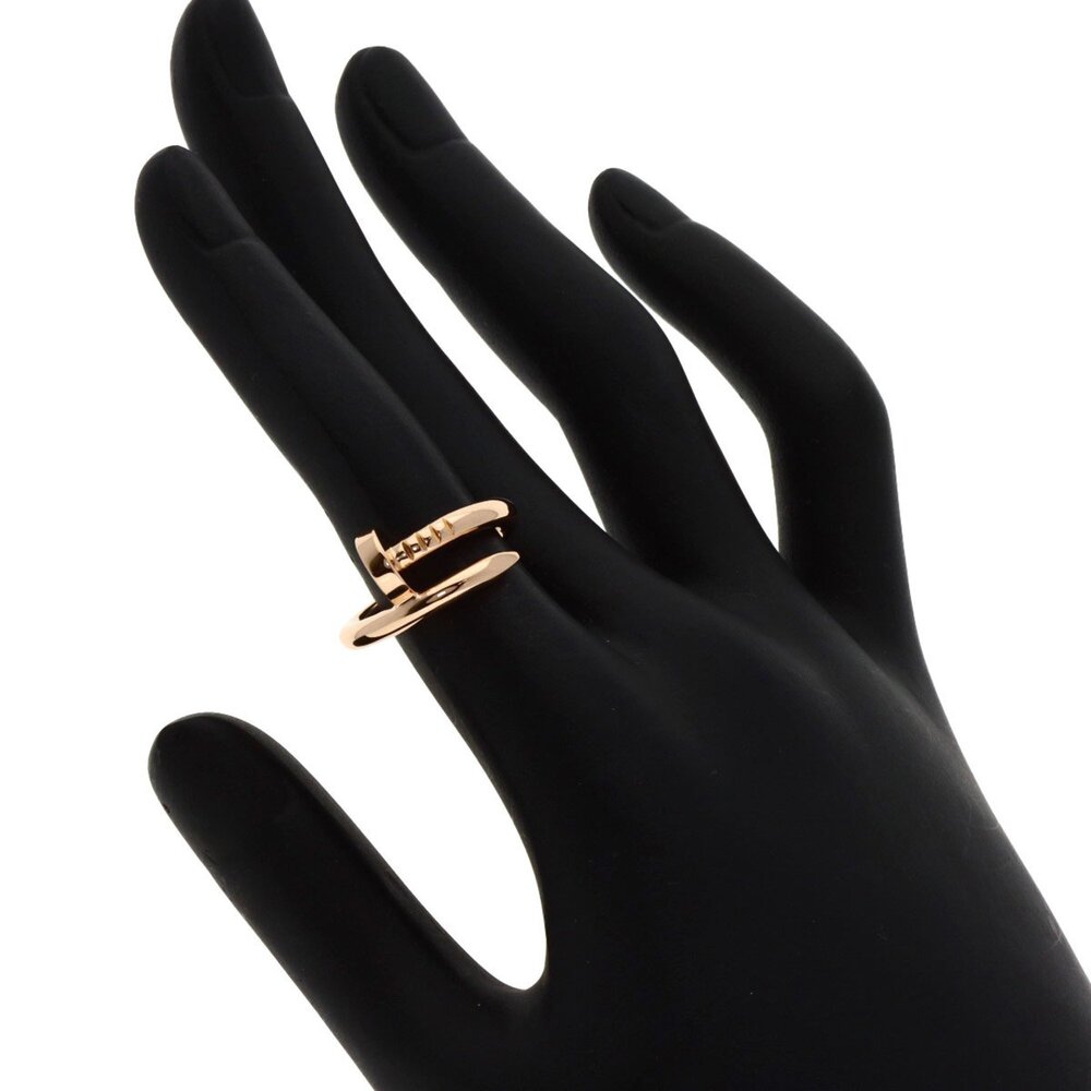 CARTIER 18k Pink Ring #49 - Picture 5 of 9